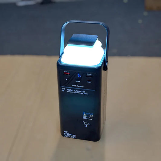 130,000mAH PD 60W LED Powerbank