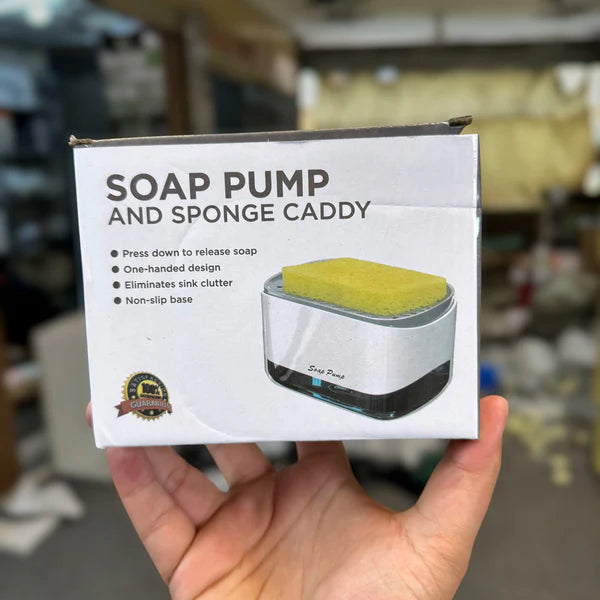 Soap Pump And Sponge