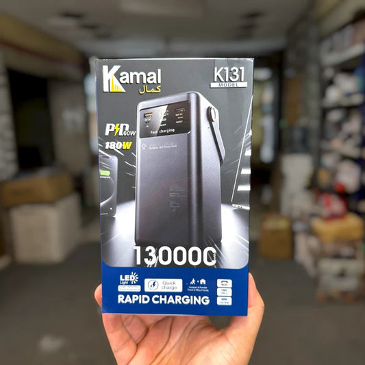 130,000mAH PD 60W LED Powerbank