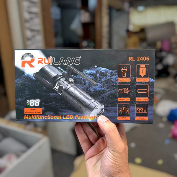 Ruilang Multifunction LED Flashlight RL-2406