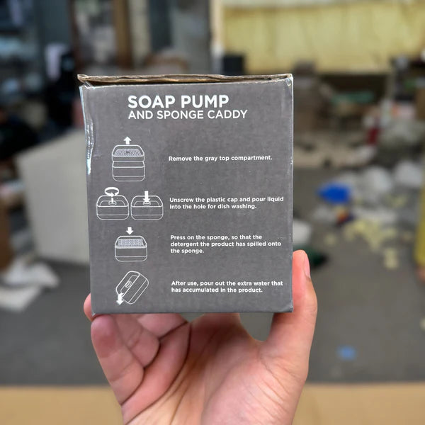 Soap Pump And Sponge
