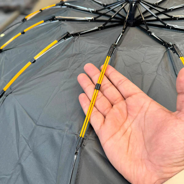 Folding Strong Fiber WIndproof Umbrella