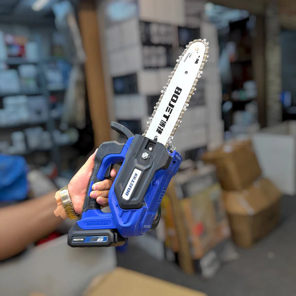 BoJet 12-Inch 20-V Brushless Chainsaw